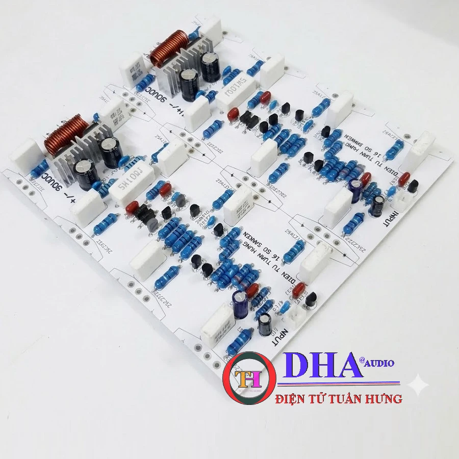Mạch công suất 16 sò sanken 2U - Linhkien.dientutuanhung.com Mạch công suất 16 sò sanken 2U